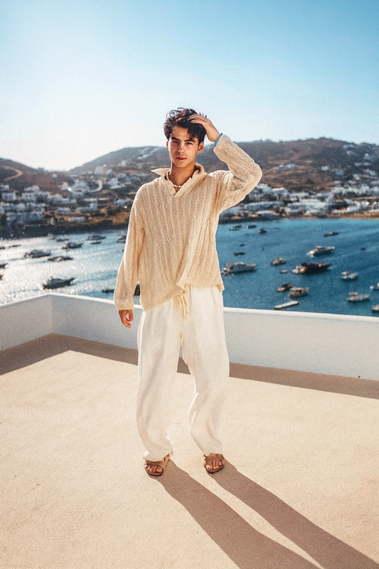 Old Money Pearl Combo (Beige & White)