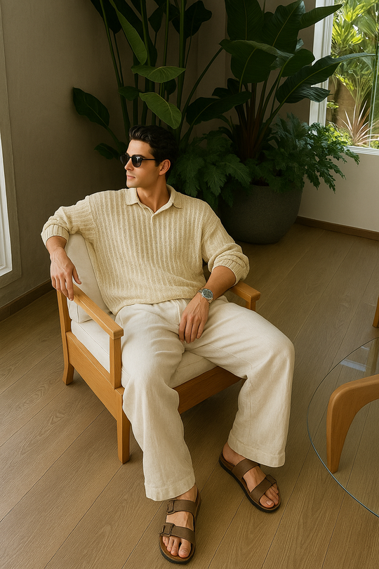 Old Money Pearl Combo (Beige & White)