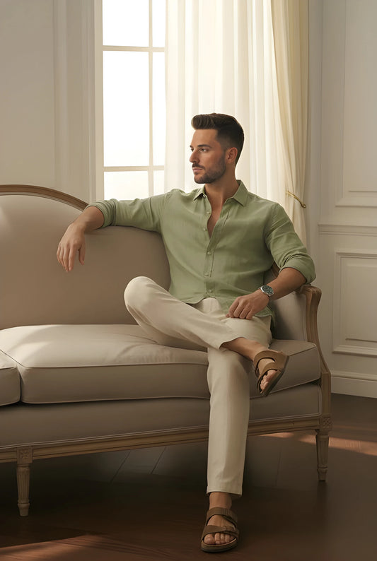 Old Money Classic Combo (Olive & Beige)