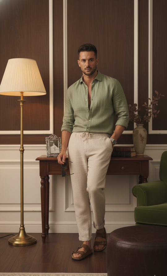 Old Money Classic Combo (Olive & Beige)