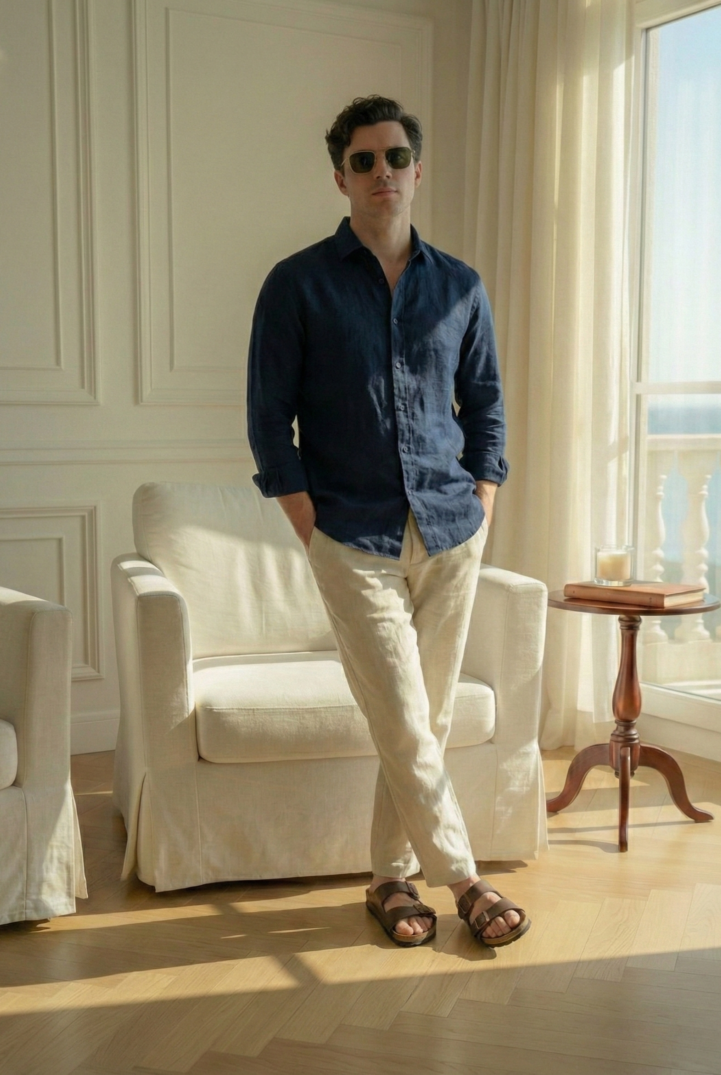 Old Money Classic Combo (Navy & Beige)