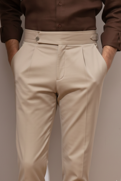 FineLegends™ Signature Luxe Duo (Brown & Beige) | Slim Fit