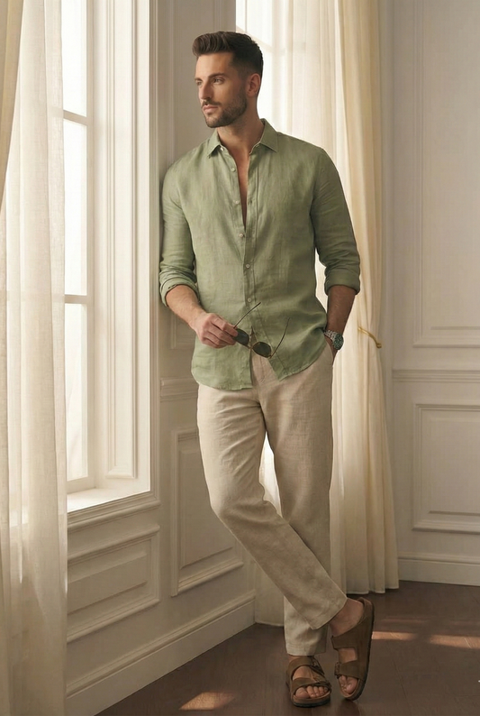 Old Money Classic Combo (Olive & Beige)