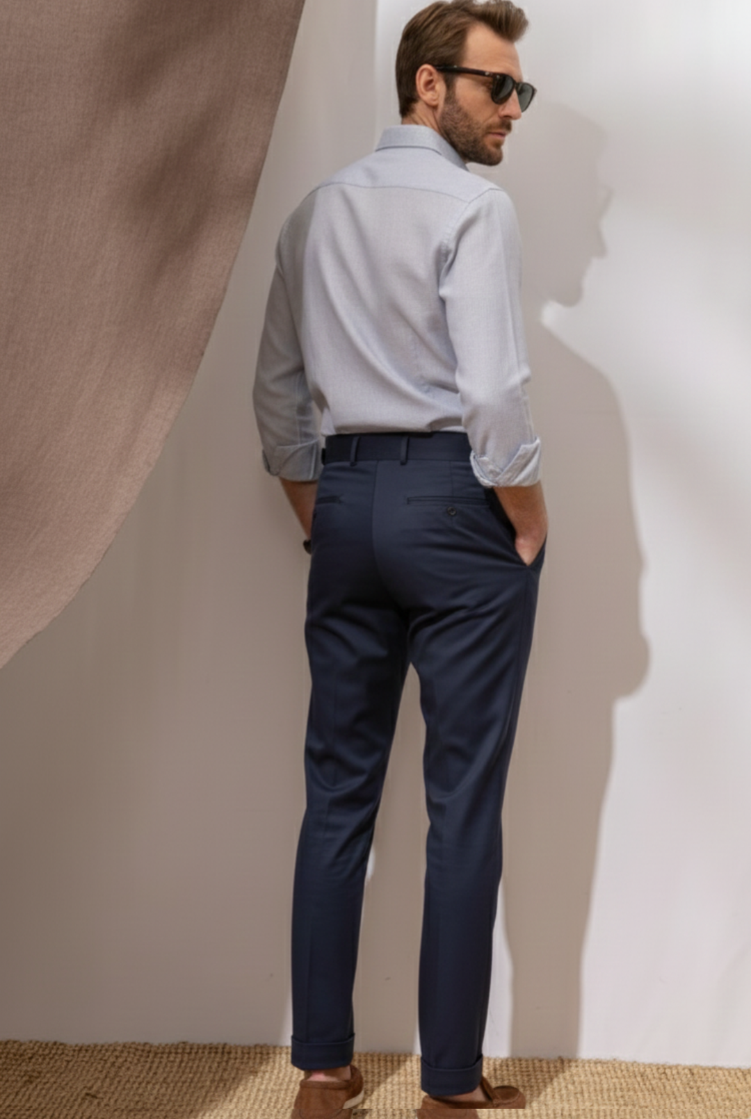 FineLegends™ Signature Luxe Duo (Grey & Navy) | Slim Fit