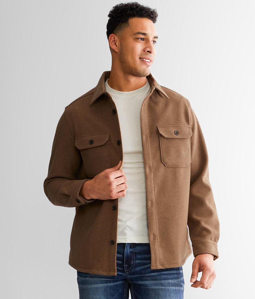 The Old Money Velvet Shacket (Brown)