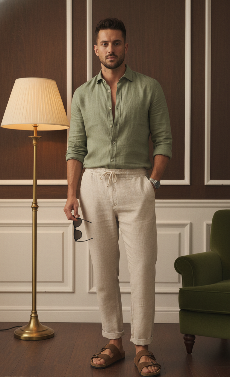 Old Money Classic Combo (Olive & Beige)