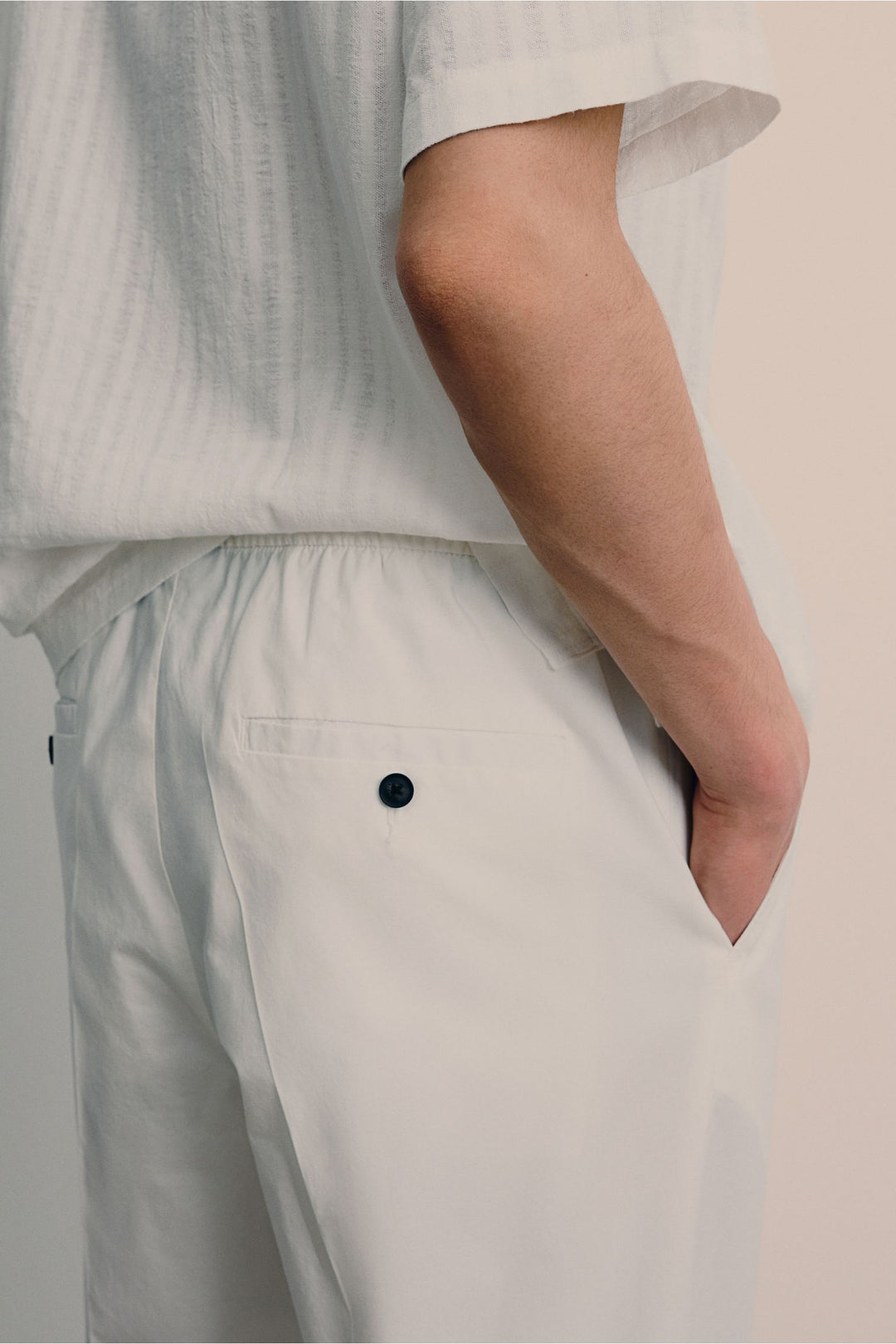 Old Money Casual Regular Straight Linen Pants