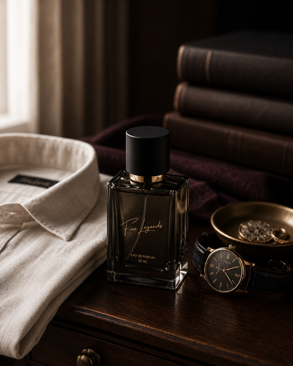 The Scent — FineLegends™ Orris | Iris & Vetiver Eau de Parfum | 50ml