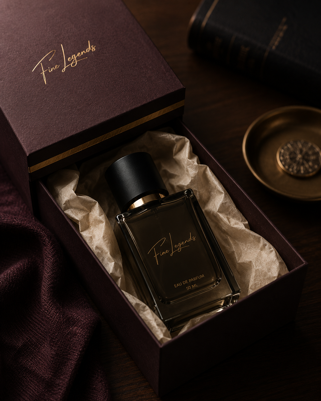 The Scent — FineLegends™ Orris | Iris & Vetiver Eau de Parfum | 50ml