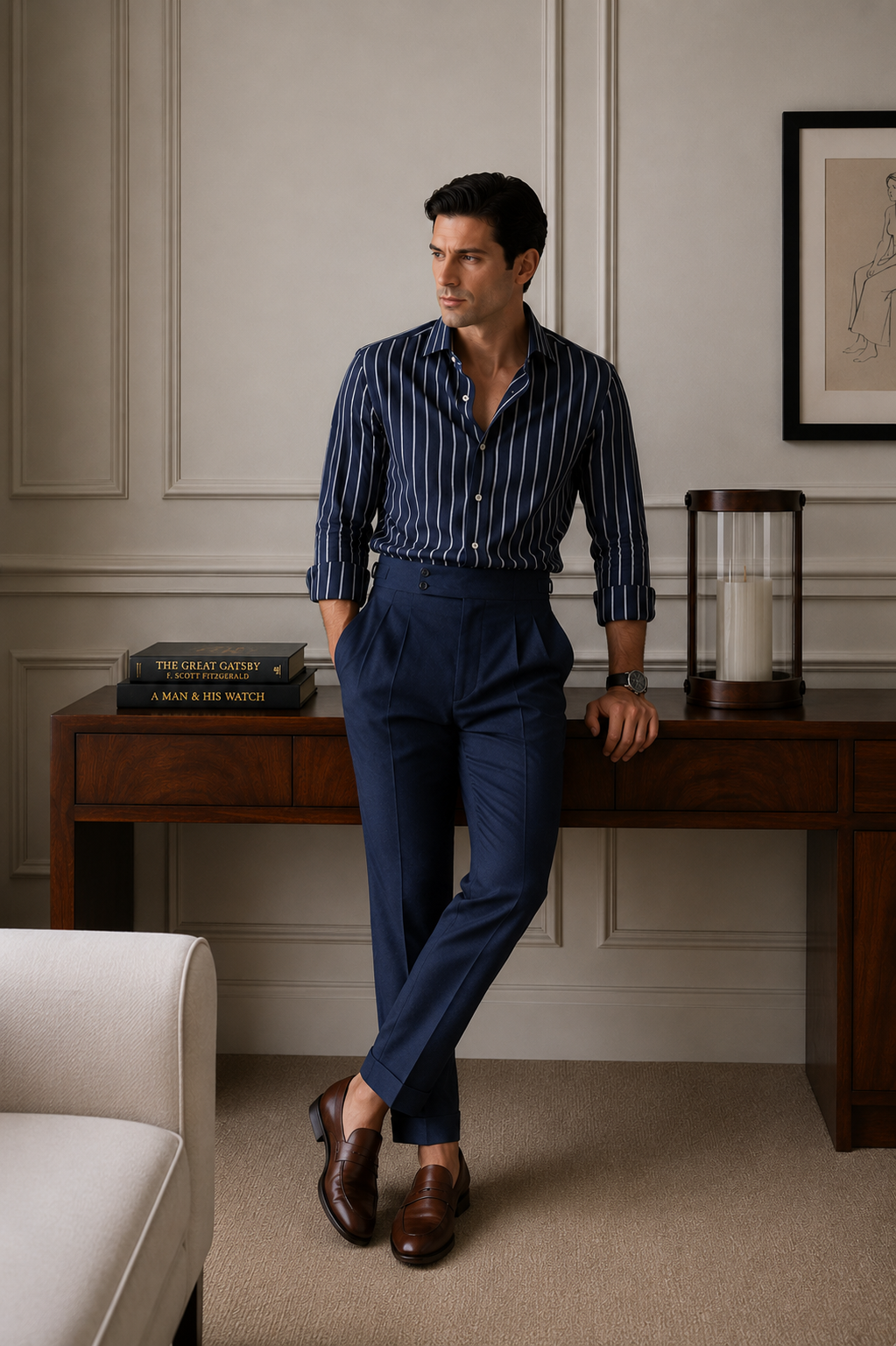 FineLegends™ Signature Luxe Duo (Midnight Blue)