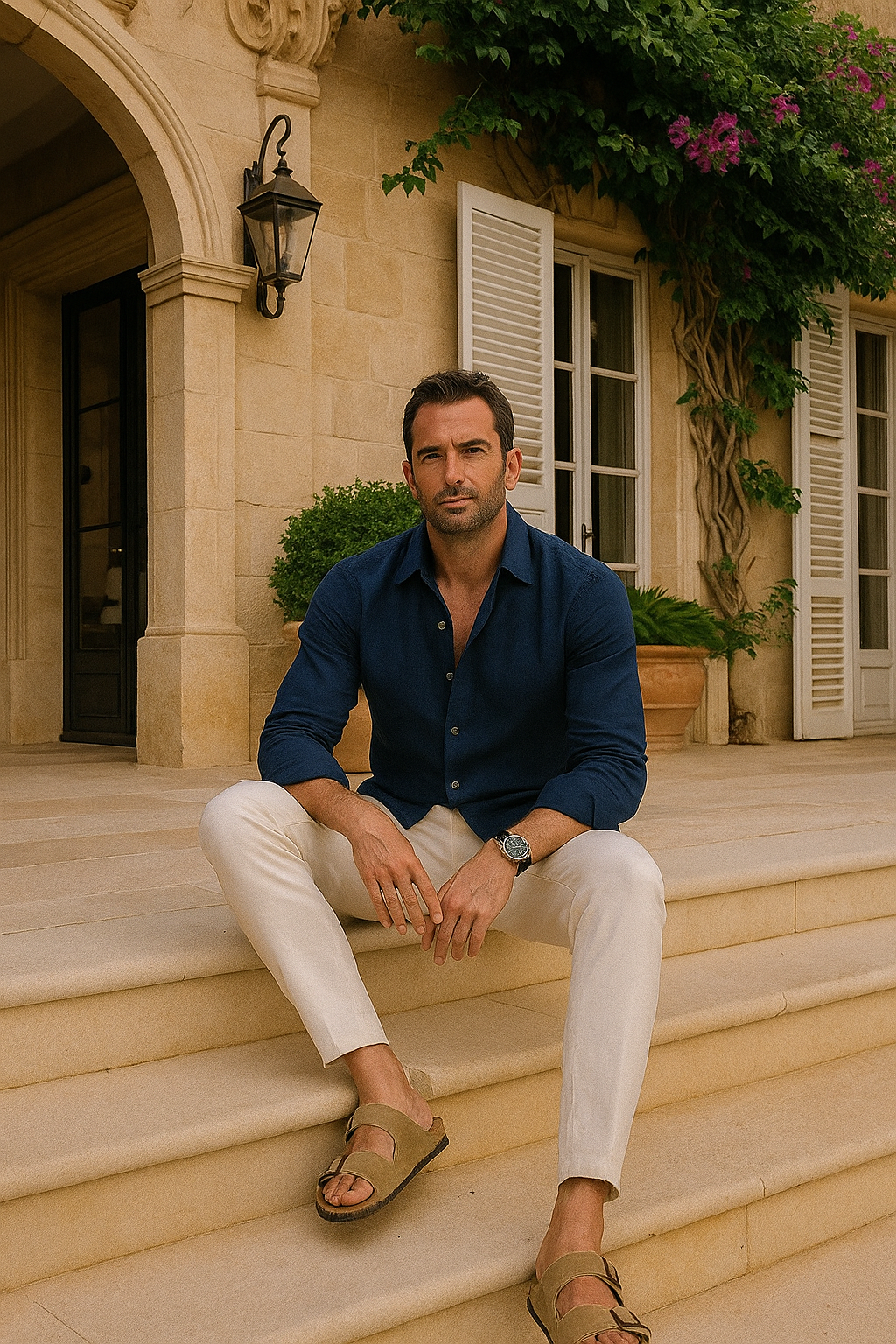 Old Money Classic Combo  (Navy & Beige)