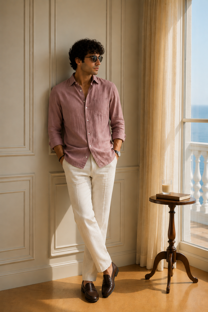 Old Money Classic Combo (Dusty Rose & White)