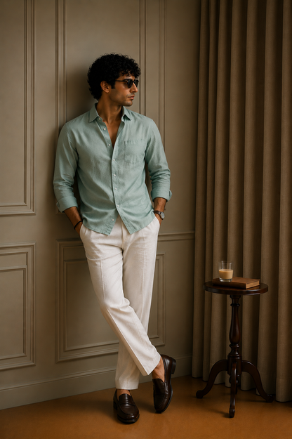 Old Money Classic Combo (Mint Green & White)
