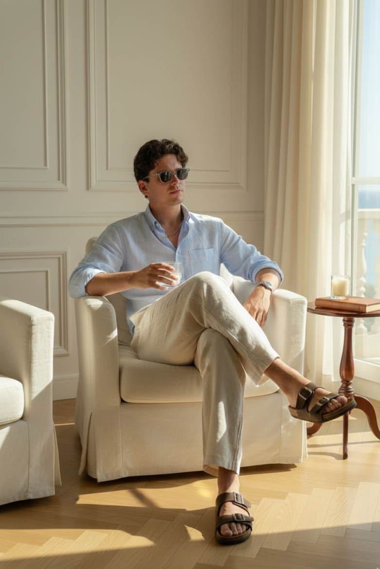 Old Money Classic Combo (Blue & Beige)