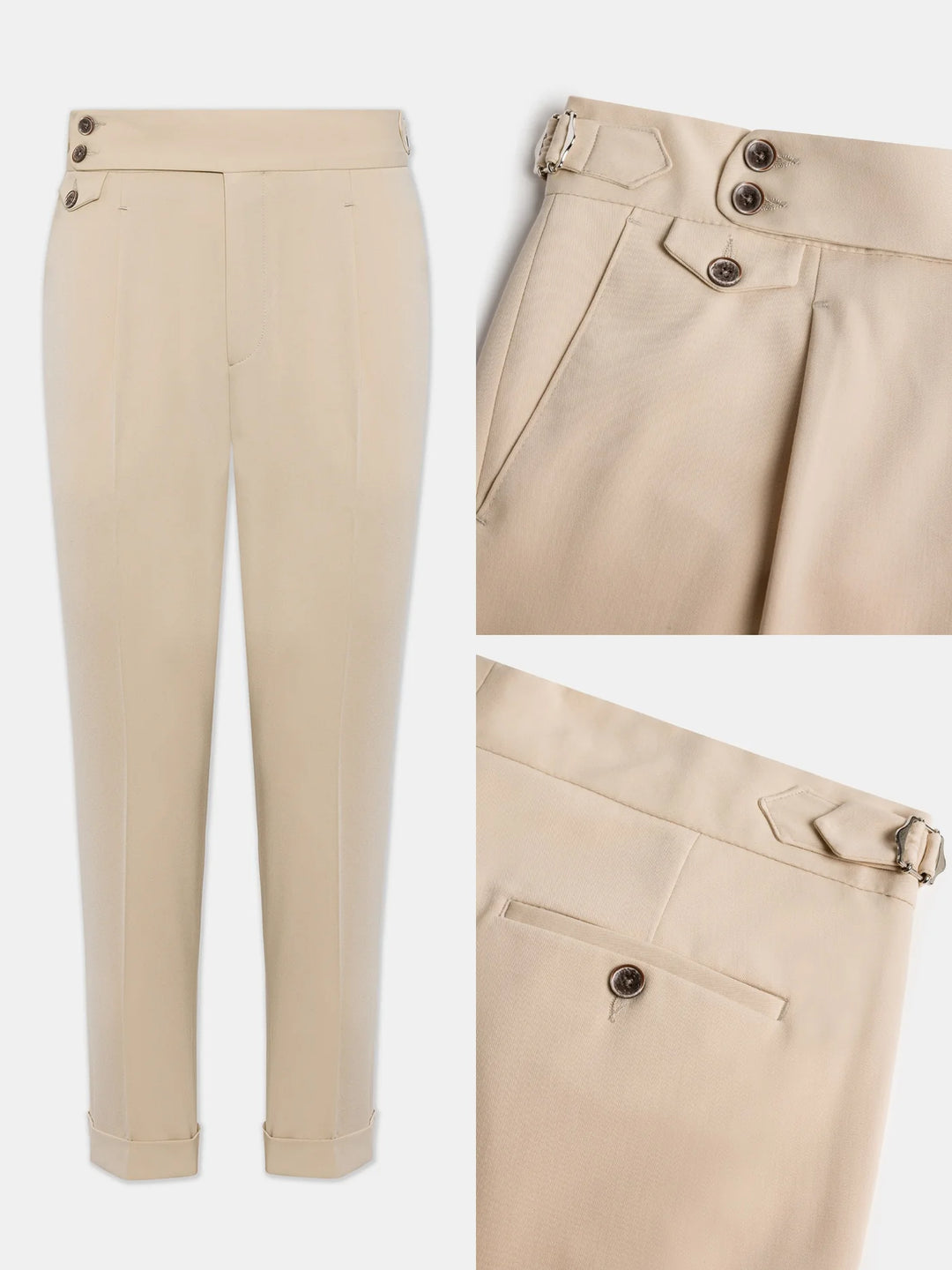 FineLegends™ Gurkha Heritage Pants (Beige)