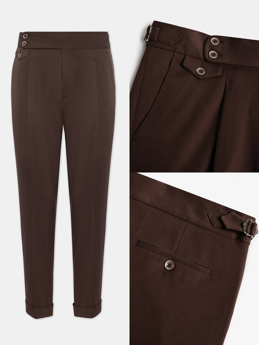 FineLegends™ Gurkha Heritage Pants (Brown)