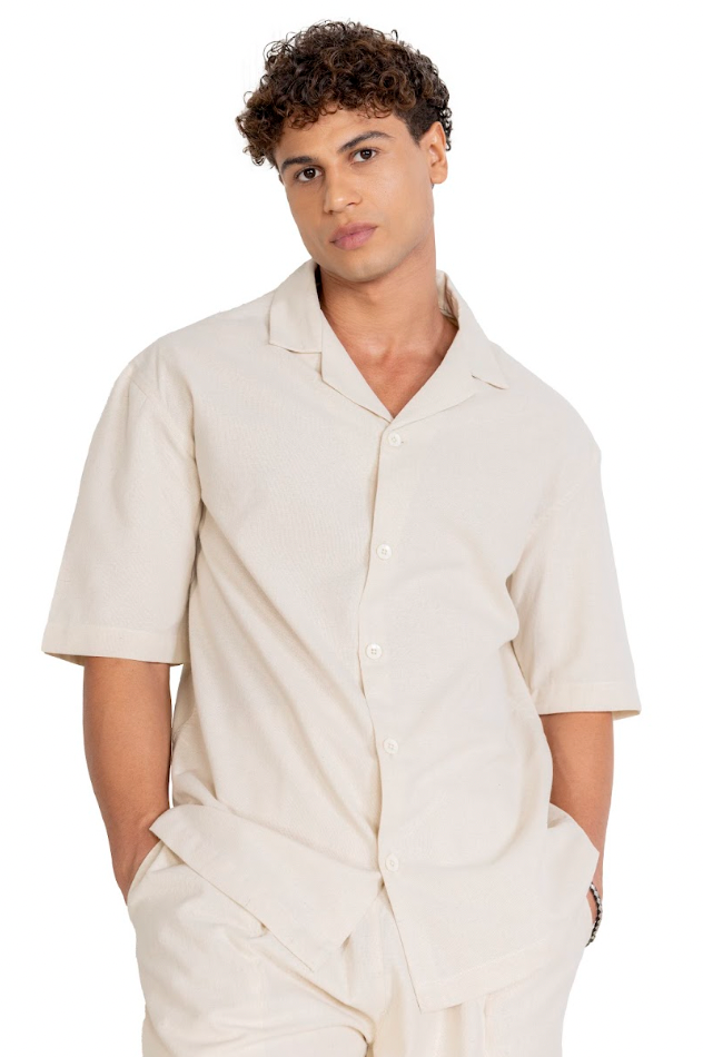 Old Money Cuban Collar Combo (Beige & Black)
