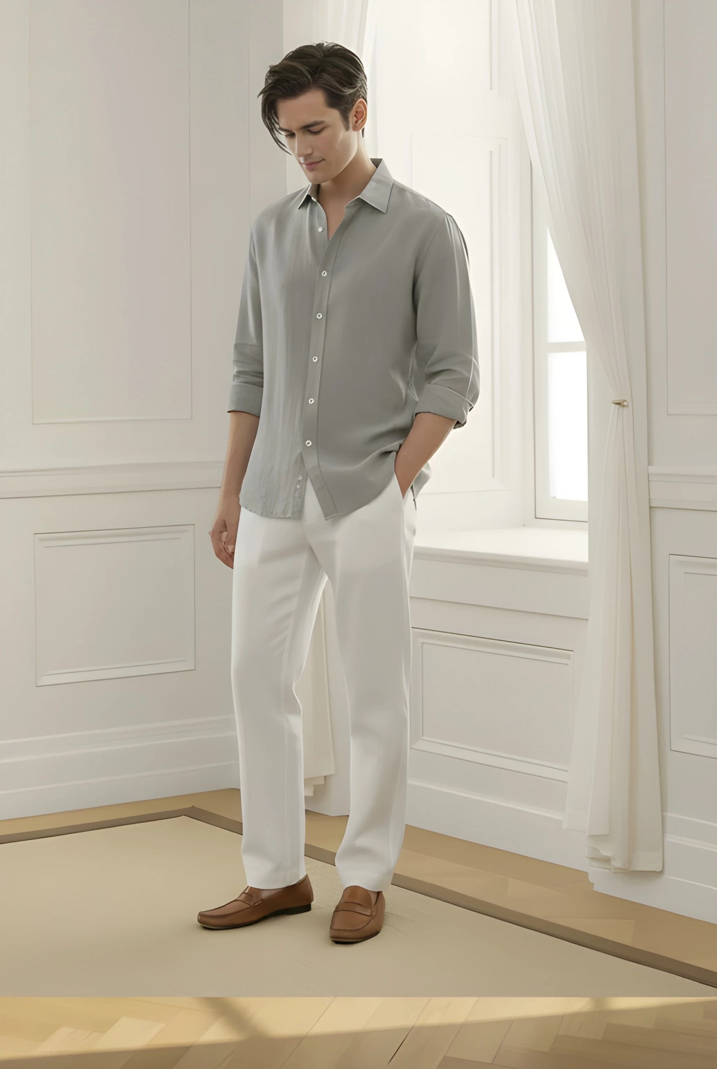 Old Money Classic Combo (Grey & White)
