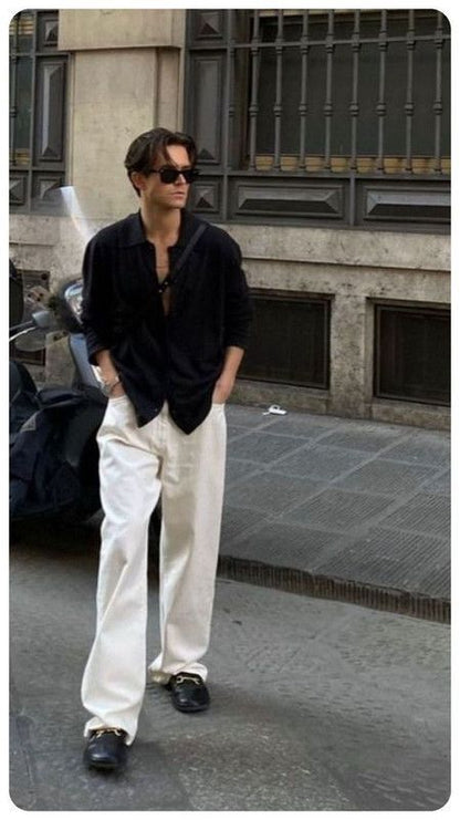 Old Money Classic Combo  (Black & Beige)