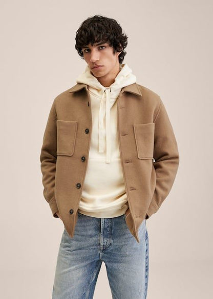 The Old Money Velvet Shacket (Brown)