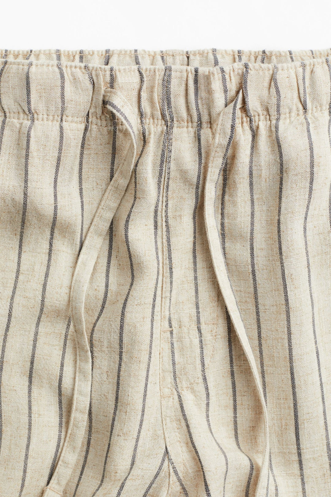 Old Money Breathable Solid Drawstring Linen Pants