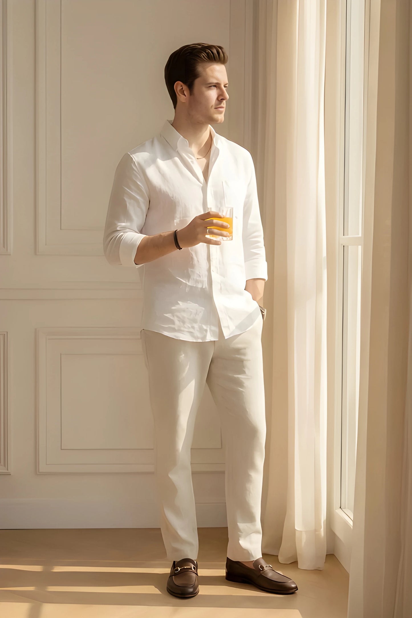 Old Money Classic Combo (White & Beige)