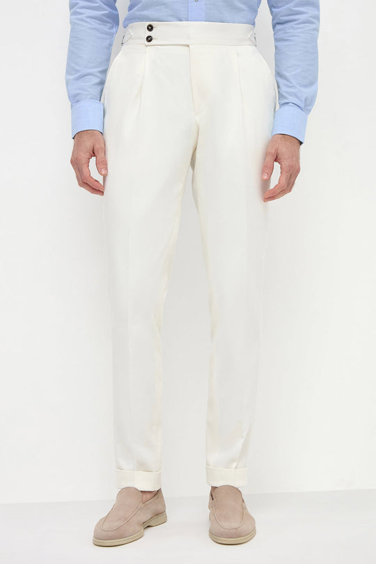 FineLegends™ Gurkha Heritage Pants (White)