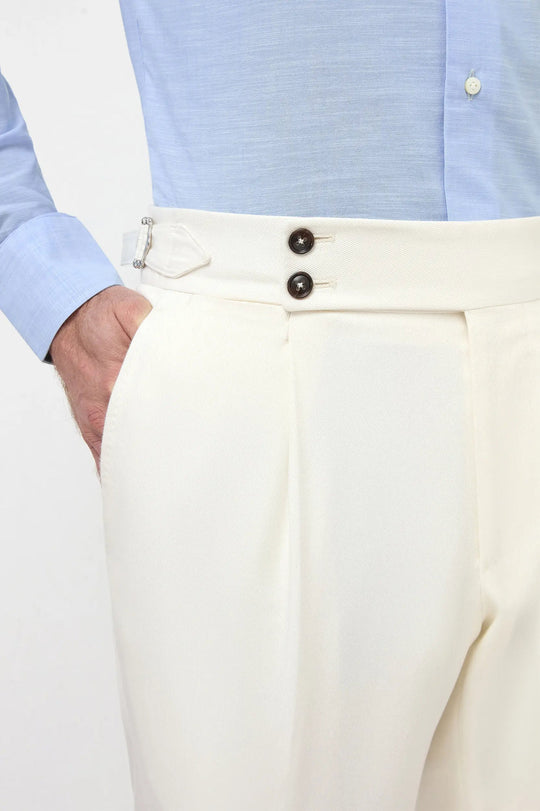 FineLegends™ Gurkha Heritage Pants (White)